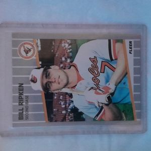 1989 Fleer  Bill Ripken FF Error #616 Baltimore Orioles